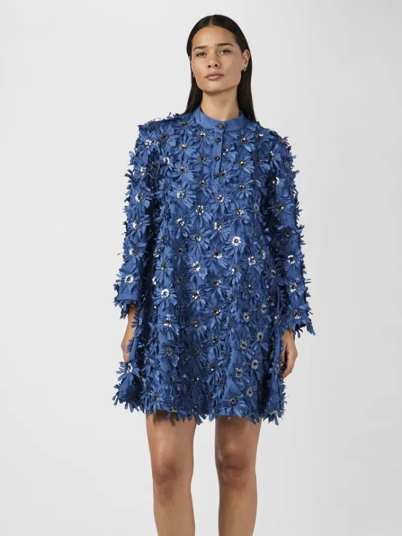 Dresses>Yas ABELONE MINI DRESS DarkBlue