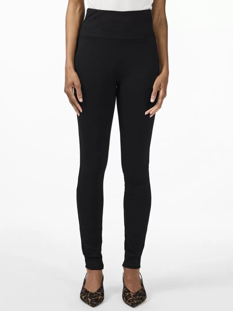 Trousers>Yas AZZURRO LEGGINGS Black