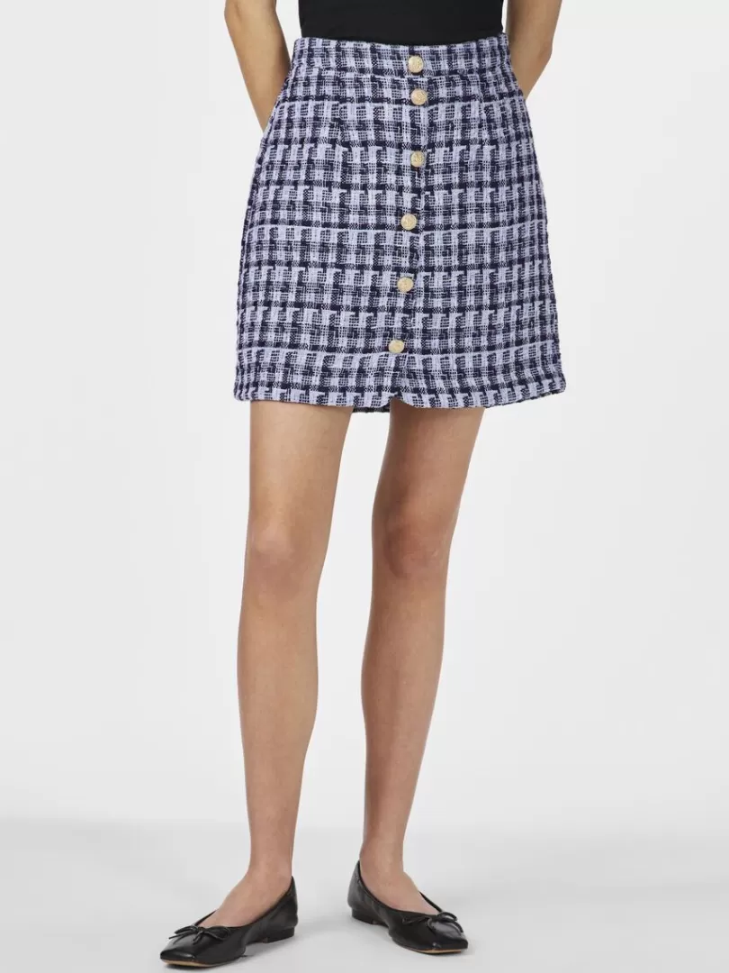 Skirts>Yas BUCANA MINI SKIRT NavyBlazer