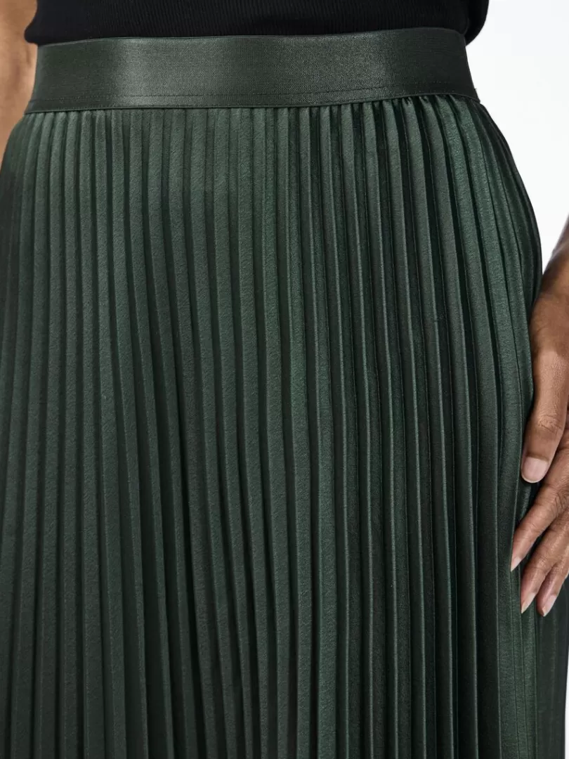 Skirts>Yas CELINE MIDI SKIRT Sycamore