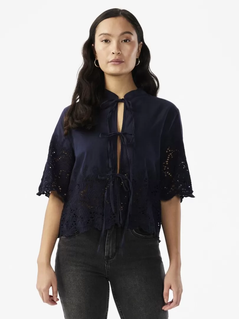 Tops & T-Shirts>Yas CINQUE TOP NavyBlazer