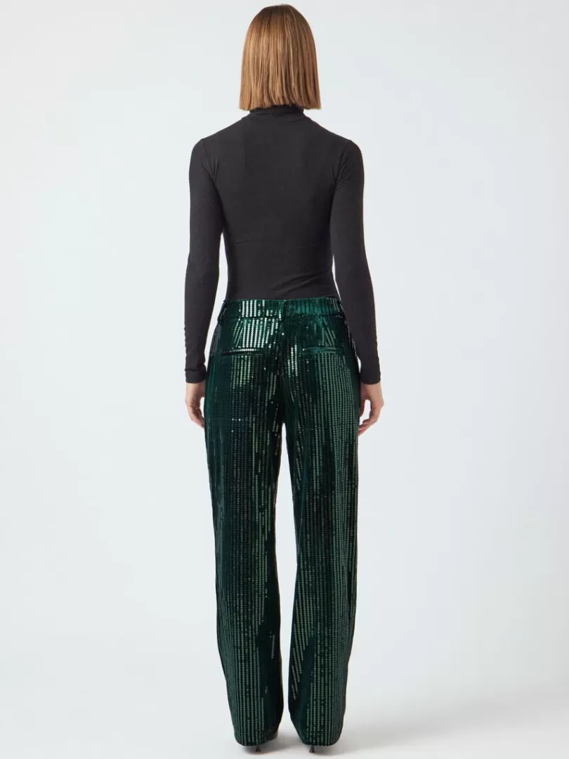 Trousers>Yas ELVIA HIGH WAISTED TROUSERS Sycamore