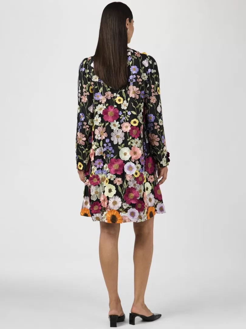 Dresses>Yas FLOWERING MINI DRESS Black