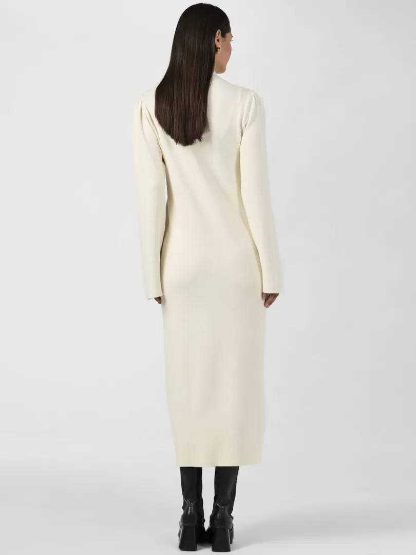 Knitwear | Dresses>Yas FONNY KNITTED DRESS Birch