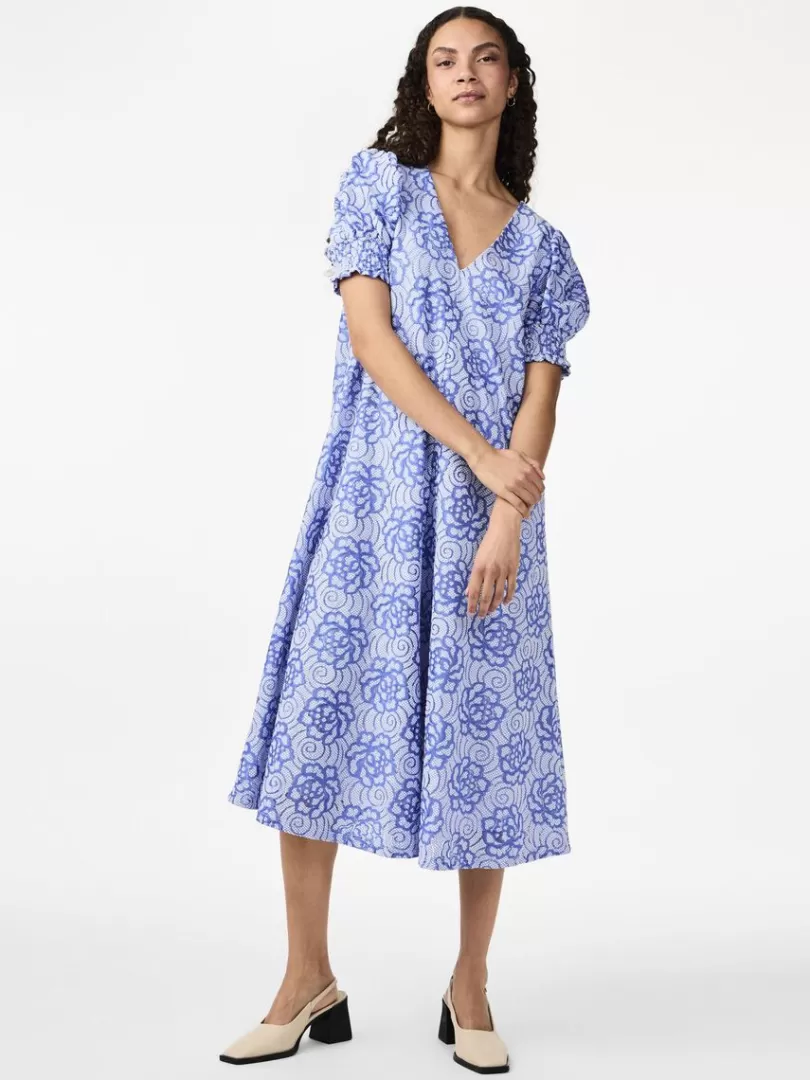 Dresses>Yas ISA MIDI DRESS PalaceBlue