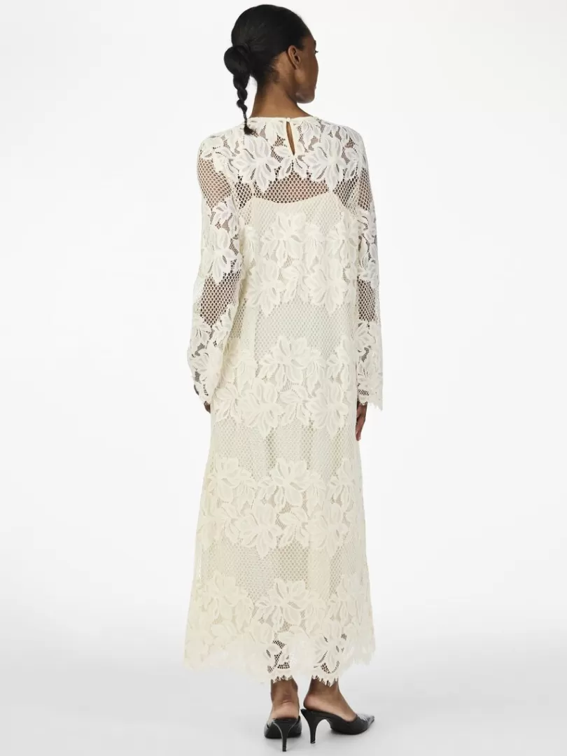 Dresses>Yas LACELY LACE DRESS Gardenia