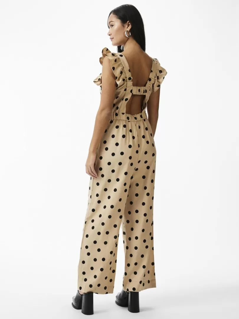 Trousers>Yas LINE JUMPSUIT GingerRoot