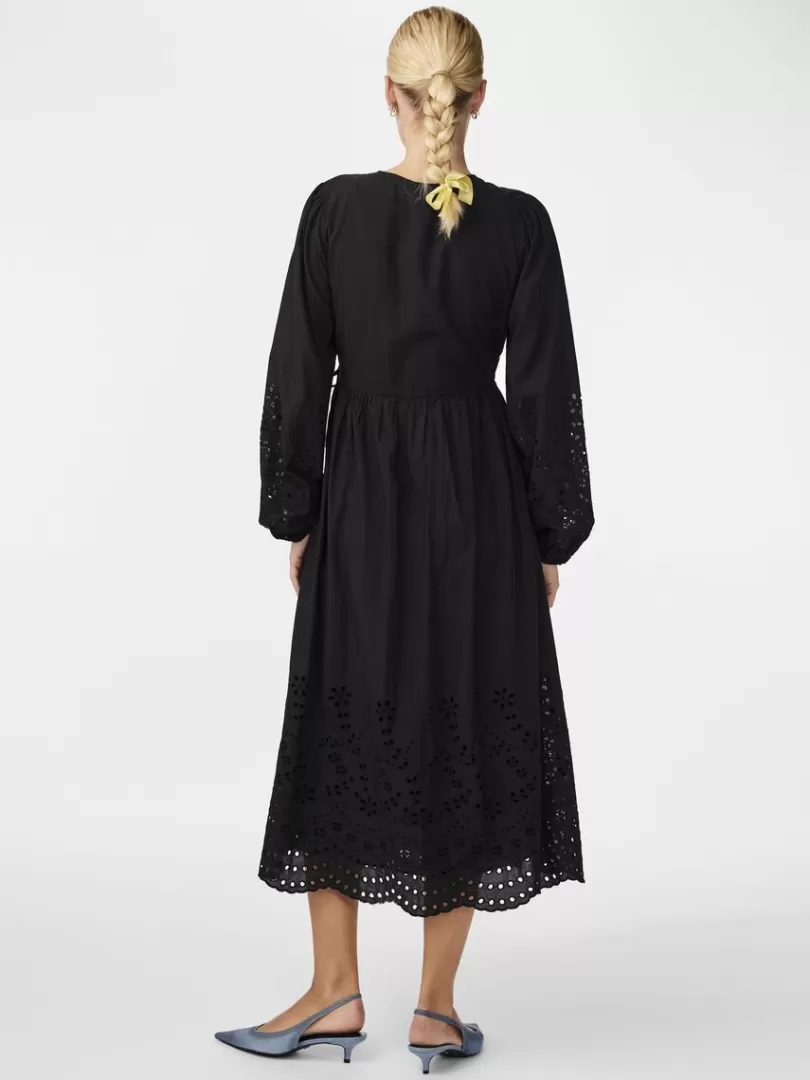 Dresses>Yas LUMA WRAP DRESS Black