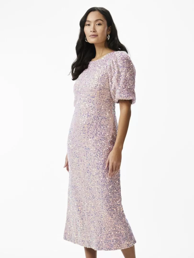 Dresses>Yas MAJA MIDI DRESS PastelLavender