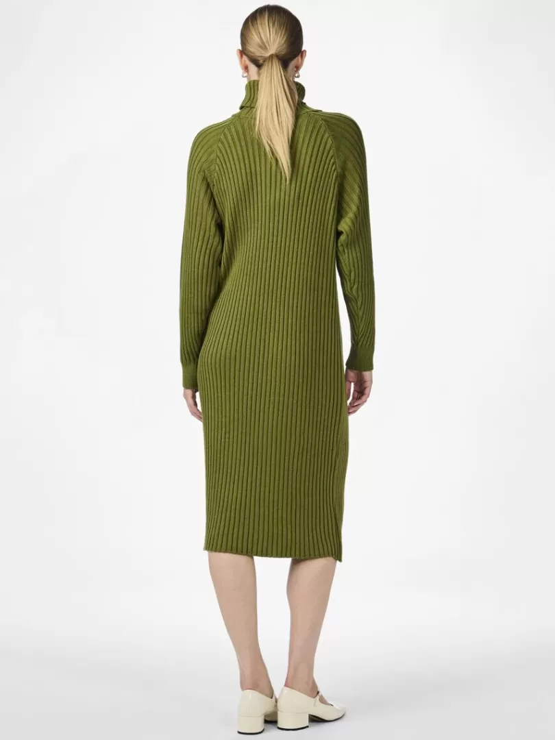 Knitwear | Dresses>Yas MAVI KNITTED DRESS OliveBranch