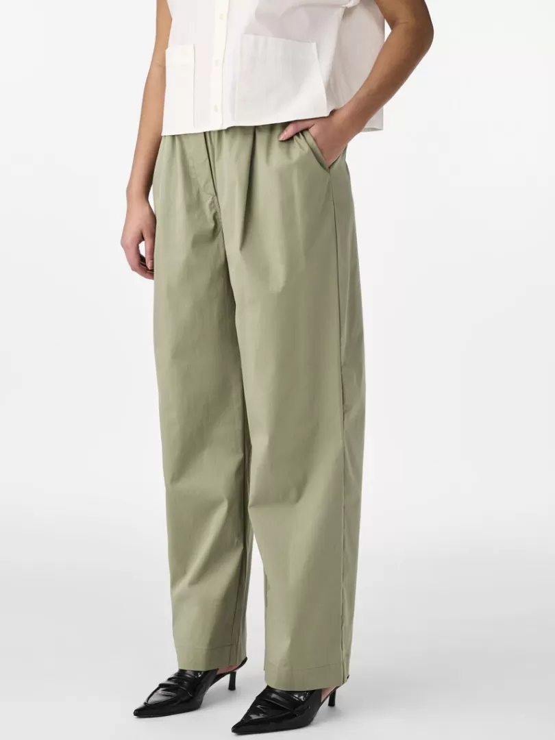 Trousers>Yas MERI TROUSERS OilGreen