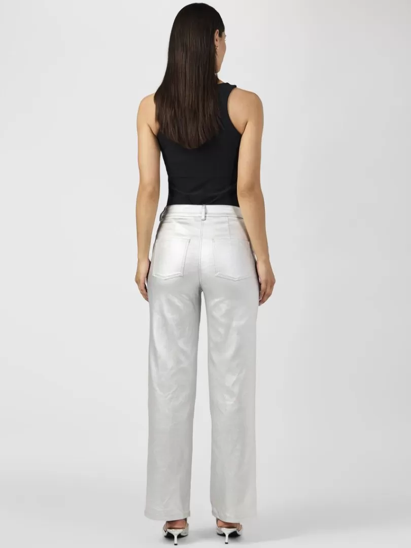 Trousers>Yas MILLA TROUSERS Silver