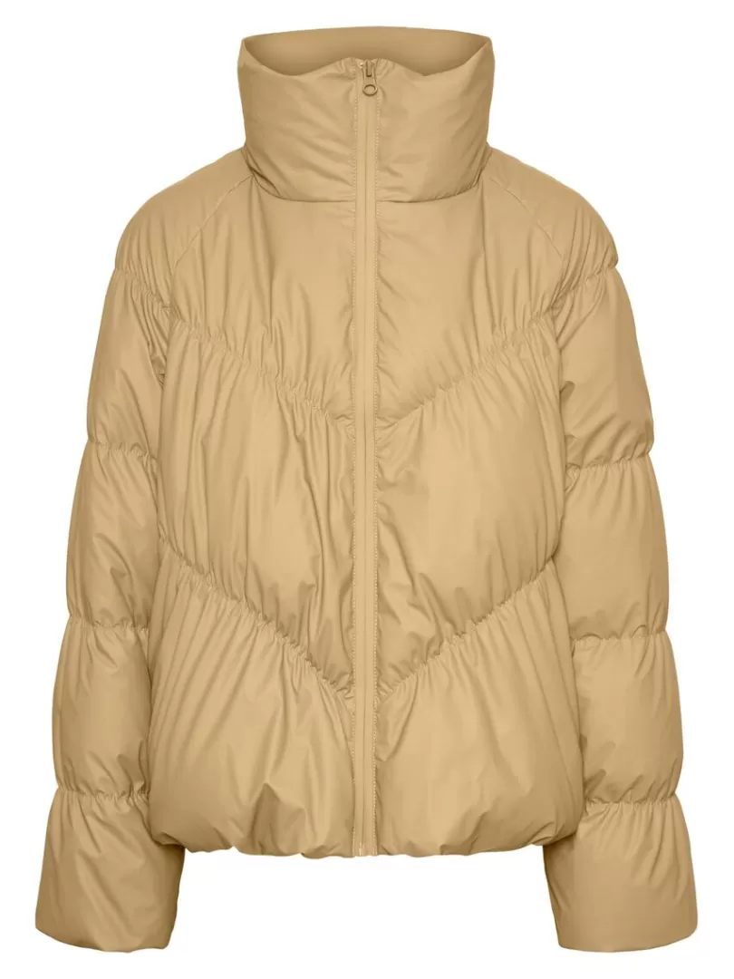 Outerwear>Yas NIA DOWN JACKET TigersEye