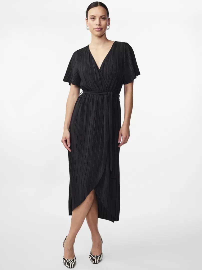 Dresses>Yas OLINDA MIDI DRESS Black