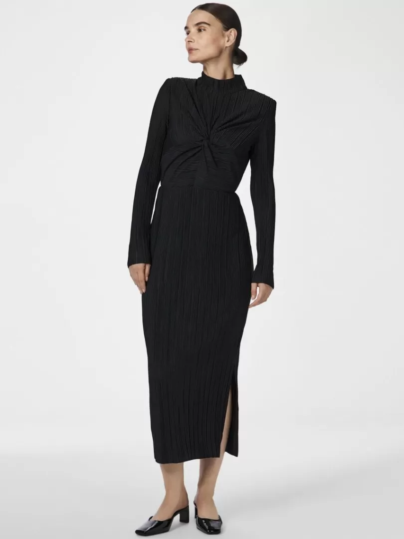 Dresses>Yas OLINDA MIDI DRESS Black