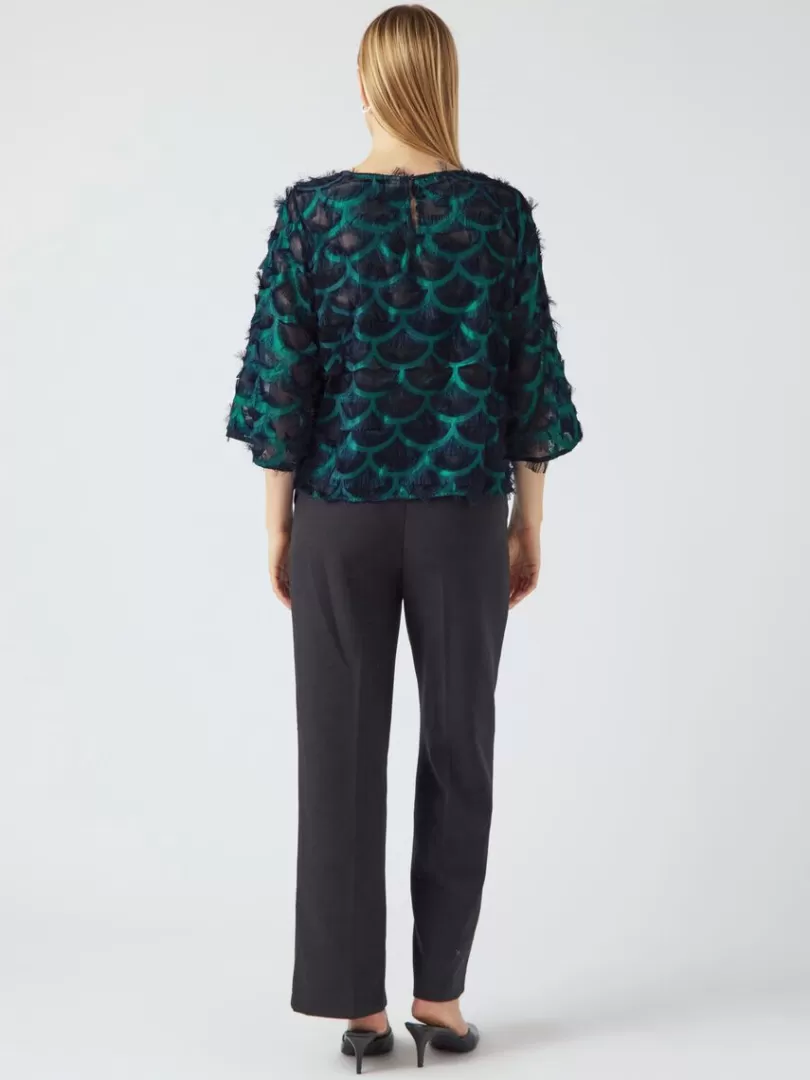 Tops & T-Shirts>Yas PAZILLA BLOUSE NavyBlazer