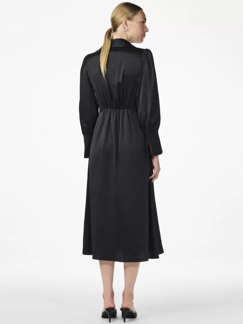 Dresses>Yas PELLA MIDI DRESS Black