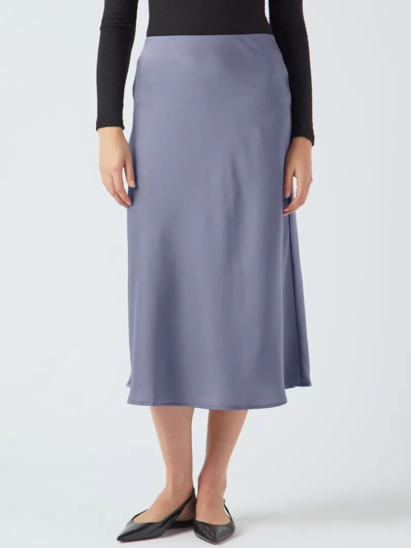 Skirts>Yas PELLA MIDI SKIRT SilverBullet