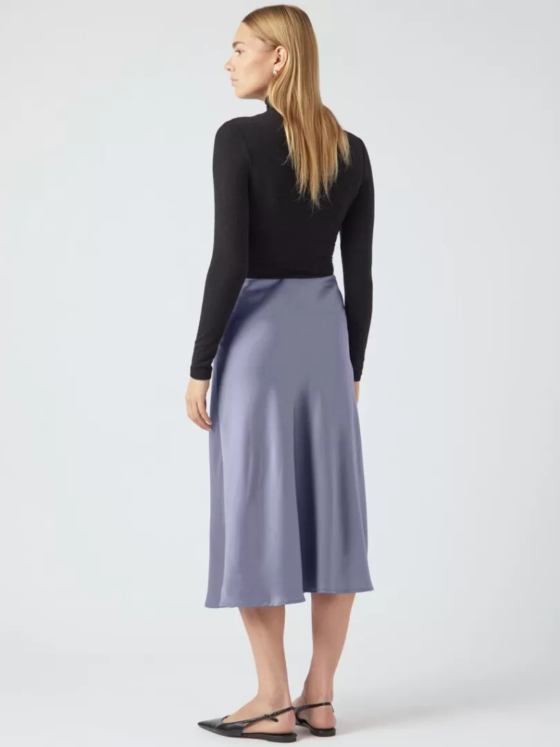 Skirts>Yas PELLA MIDI SKIRT SilverBullet