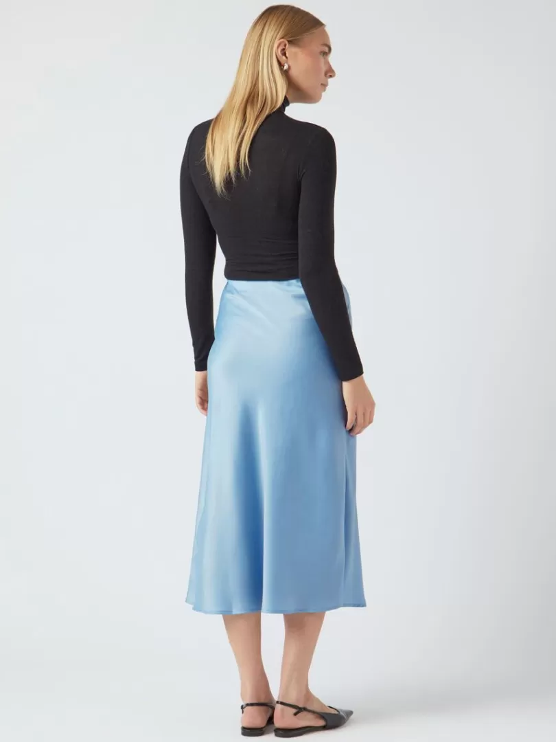 Skirts>Yas PELLA MIDI SKIRT ClearSky