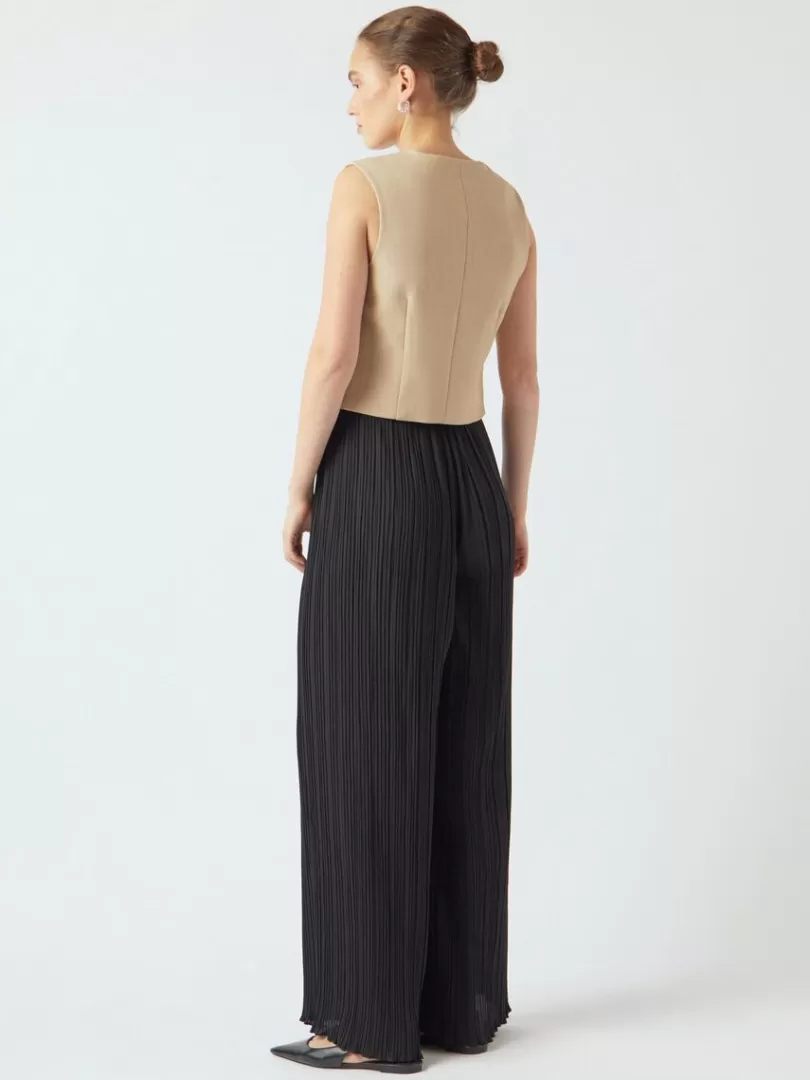 Trousers>Yas PHILINA HIGH WAISTED TROUSERS Black