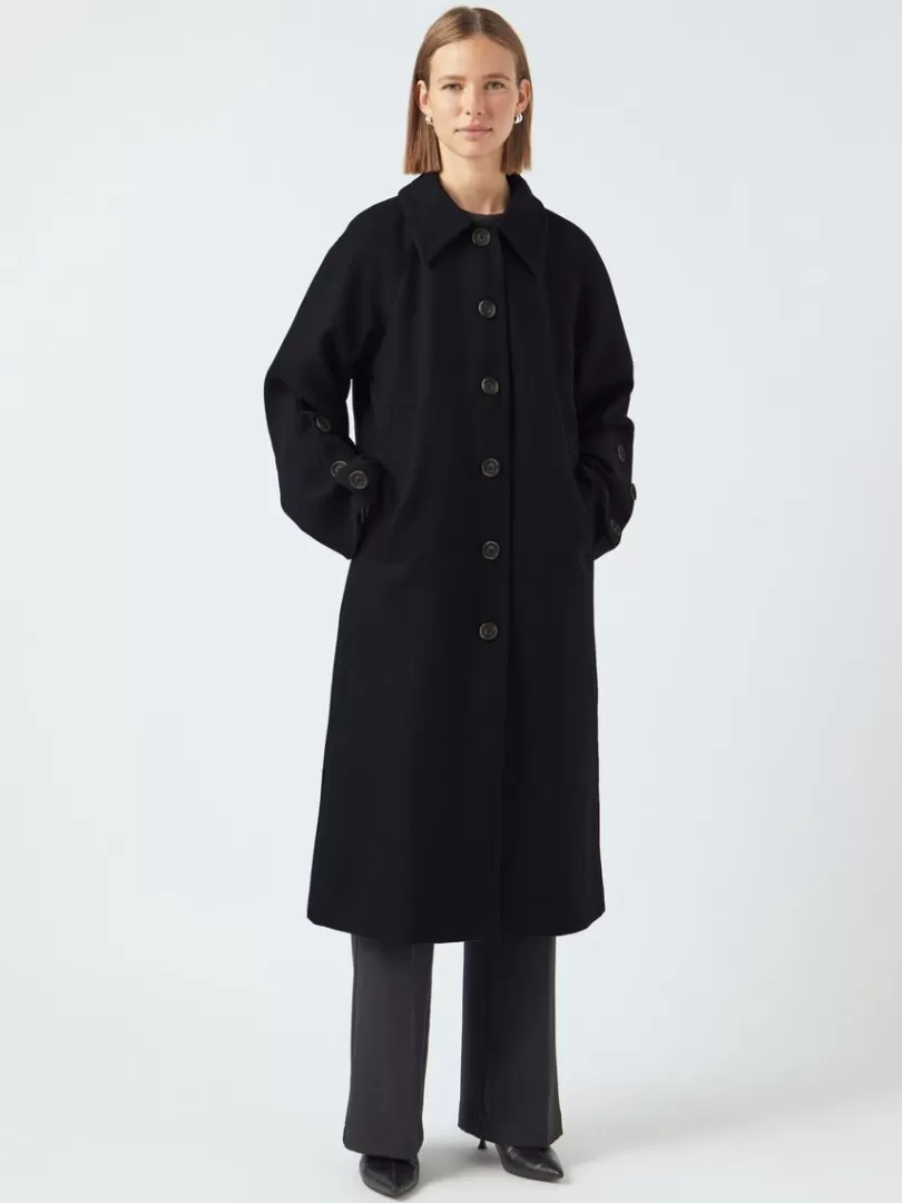 Outerwear>Yas QUARTZ COAT Black