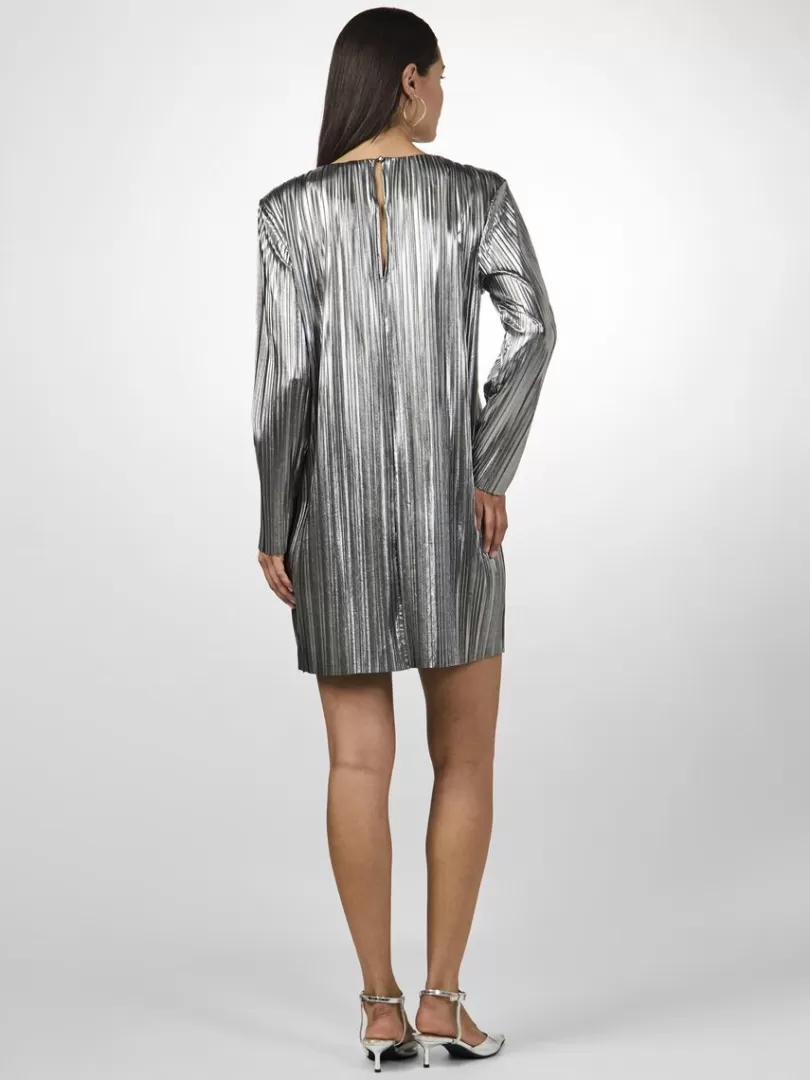 Dresses>Yas REGINA MINI DRESS Silver