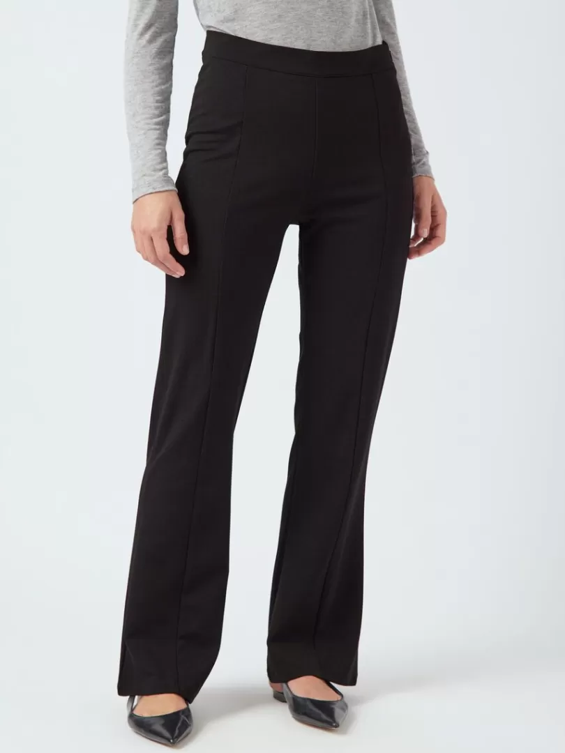 Trousers>Yas RICO FLARED TROUSERS Black