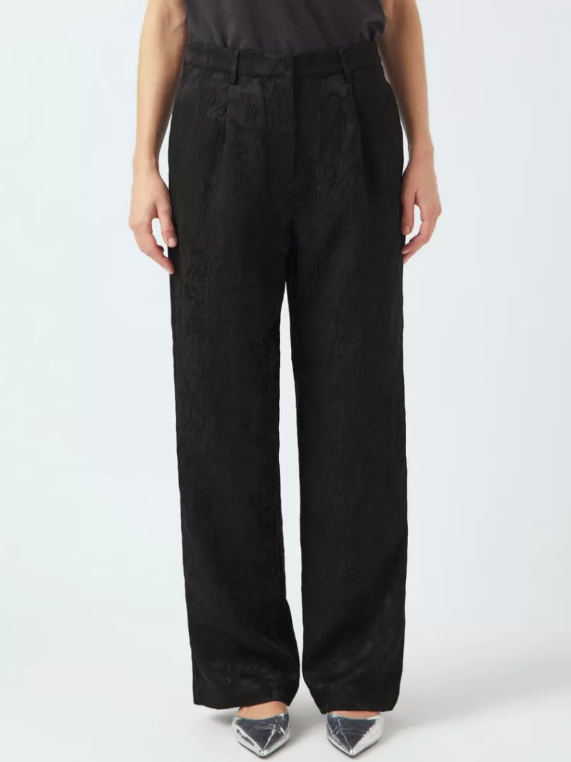 Trousers>Yas RONJA HIGH WAISTED TROUSERS Black