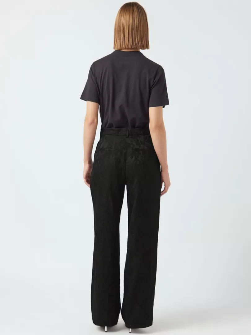 Trousers>Yas RONJA HIGH WAISTED TROUSERS Black