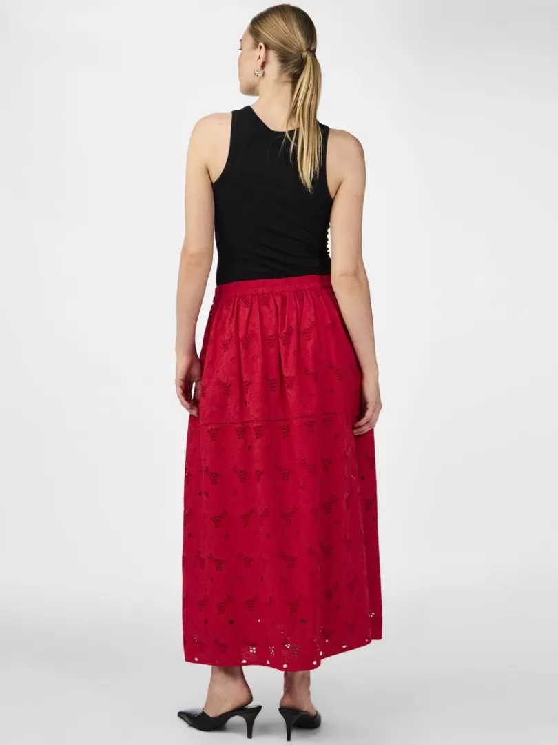 Skirts>Yas SUNSI MIDI SKIRT RacingRed