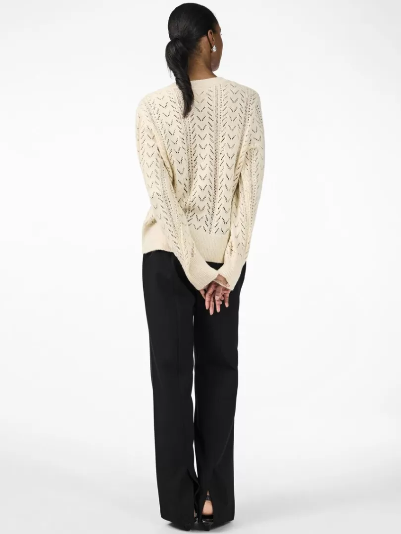 Knitwear>Yas TELLA KNITTED PULLOVER Birch